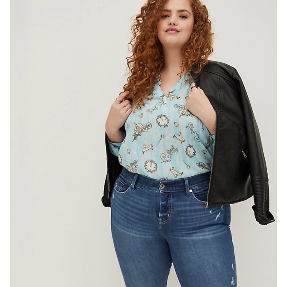 Torrid Size 1 Disney Cinderella Top